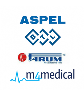 Kable do elektrokardiografów ASPEL BTL FARUM M4Medical